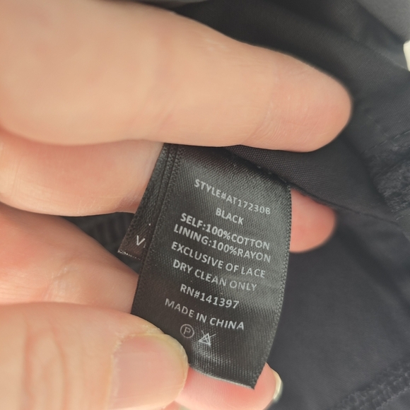 New Astr the Label Black Puff Sleeve Lace Corset Top Small - Picture 11 of 11